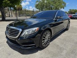 Mercedes-Benz s 550 salvage cars for sale: 2014 Mercedes-Benz S 550