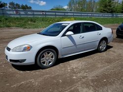 Chevrolet salvage cars for sale: 2011 Chevrolet Impala LT