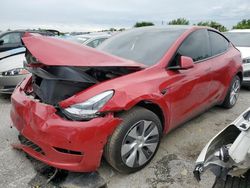 Salvage cars for sale from Copart Baltimore, MD: 2021 Tesla Model Y