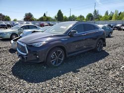 Salvage cars for sale from Copart Portland, OR: 2023 Infiniti QX55 Sensory