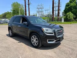 Salvage cars for sale at Candia, NH auction: 2013 GMC Acadia SLT-2