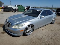 Salvage cars for sale at Tucson, AZ auction: 2007 Mercedes-Benz S 550