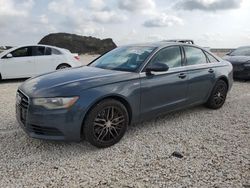 Salvage cars for sale at Temple, TX auction: 2014 Audi A6 Premium Plus