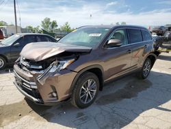 Vehiculos salvage en venta de Copart Pekin, IL: 2019 Toyota Highlander SE