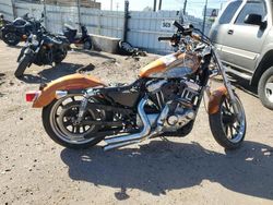 Salvage motorcycles for sale at Colorado Springs, CO auction: 2014 Harley-Davidson XL883 Superlow