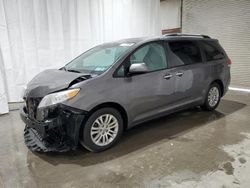 Salvage cars for sale at Leroy, NY auction: 2012 Toyota Sienna XLE