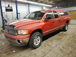Salvage cars for sale at Wheeling, IL auction: 2002 Dodge RAM 1500