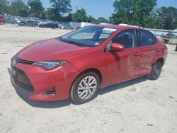 Salvage cars for sale at Hampton, VA auction: 2017 Toyota Corolla L