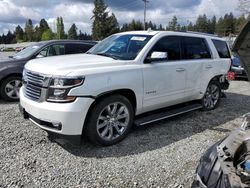 Salvage cars for sale from Copart Graham, WA: 2016 Chevrolet Tahoe K1500 LTZ