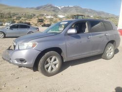 Salvage cars for sale at Reno, NV auction: 2009 Toyota Highlander Hybrid