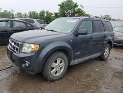 Salvage cars for sale at Baltimore, MD auction: 2008 Ford Escape XLT