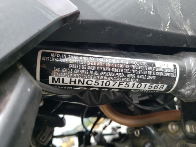 2015 Honda CBR300 R