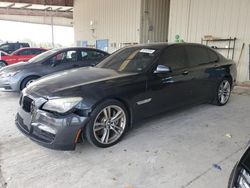 Salvage cars for sale at Homestead, FL auction: 2010 BMW 750 LI