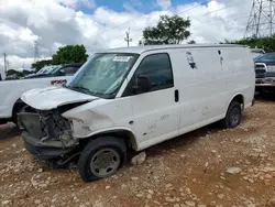 Salvage trucks for sale at China Grove, NC auction: 2005 Chevrolet Express G2500