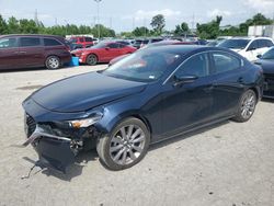 Salvage cars for sale at Cahokia Heights, IL auction: 2021 Mazda 3 Select