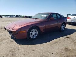 Vehiculos salvage en venta de Copart Fredericksburg, VA: 1986 Porsche 944