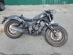 Salvage motorcycles for sale at Exeter, RI auction: 2024 Honda CMX500