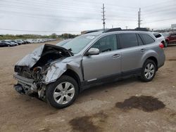 Salvage cars for sale at Colorado Springs, CO auction: 2010 Subaru Outback 2.5I Premium