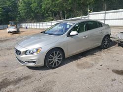 Salvage cars for sale at Austell, GA auction: 2017 Volvo S60 Premier