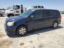 Salvage cars for sale at Sun Valley, CA auction: 2012 Dodge Grand Caravan SE