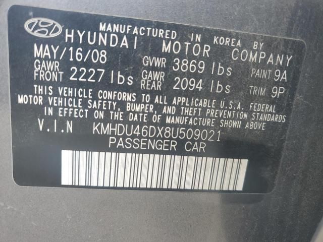 2008 Hyundai Elantra GLS