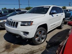 Salvage cars for sale from Copart Lexington, KY: 2014 Jeep Grand Cherokee Overland