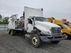 Salvage trucks for sale at Leroy, NY auction: 2022 International MV607