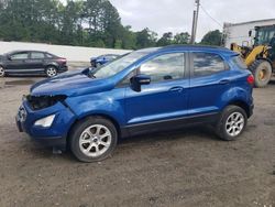 Salvage cars for sale from Copart Seaford, DE: 2020 Ford Ecosport SE