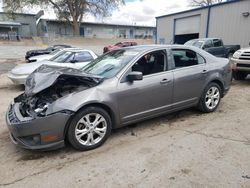 Salvage cars for sale at auction: 2012 Ford Fusion SE