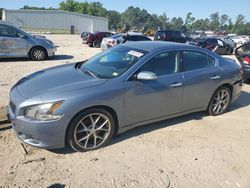 Salvage cars for sale from Copart Hampton, VA: 2011 Nissan Maxima S