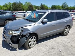 Salvage cars for sale from Copart Madisonville, TN: 2007 Hyundai Santa FE SE