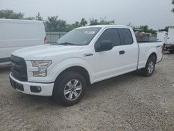 Salvage cars for sale at auction: 2016 Ford F150 Super Cab