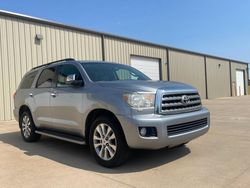 Salvage cars for sale from Copart Oklahoma City, OK: 2013 Toyota Sequoia Limited