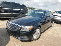 Vehiculos salvage en venta de Copart Houston, TX: 2016 Mercedes-Benz C300