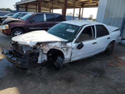 Salvage cars for sale at Riverview, FL auction: 2007 Ford Crown Victoria Police Interceptor