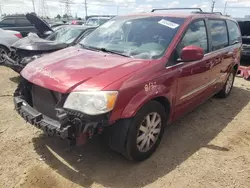 Salvage cars for sale from Copart Elgin, IL: 2013 Chrysler Town & Country Touring