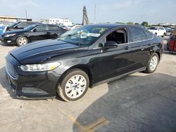 Salvage cars for sale at Grand Prairie, TX auction: 2013 Ford Fusion S