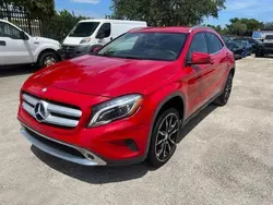 Salvage cars for sale from Copart Opa Locka, FL: 2017 Mercedes-Benz GLA 250