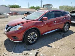 Salvage cars for sale from Copart Columbus, OH: 2016 Nissan Murano S