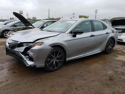 Salvage cars for sale at Chicago Heights, IL auction: 2022 Toyota Camry SE