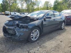 Salvage cars for sale at Northfield, OH auction: 2016 Chevrolet Malibu LT