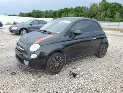 Salvage cars for sale from Copart New Braunfels, TX: 2012 Fiat 500 POP