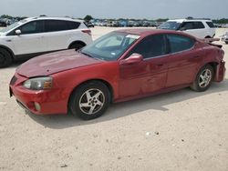 Salvage cars for sale from Copart San Antonio, TX: 2004 Pontiac Grand Prix GT2