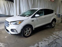 Salvage cars for sale at Albany, NY auction: 2017 Ford Escape SE