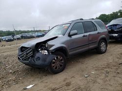 Honda cr-v ex salvage cars for sale: 2006 Honda CR-V EX