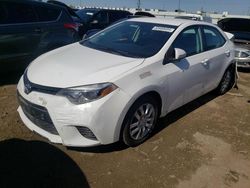 Salvage cars for sale at Elgin, IL auction: 2016 Toyota Corolla L