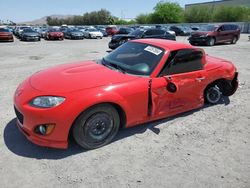 Salvage cars for sale at Las Vegas, NV auction: 2009 Mazda MX-5 Miata