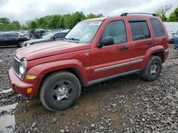 Salvage cars for sale from Copart Chalfont, PA: 2007 Jeep Liberty Limited