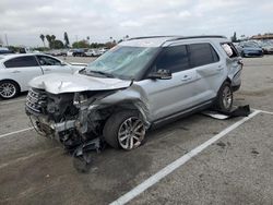 Salvage cars for sale at Van Nuys, CA auction: 2017 Ford Explorer XLT