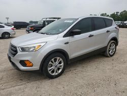 Salvage cars for sale from Copart Houston, TX: 2017 Ford Escape S
